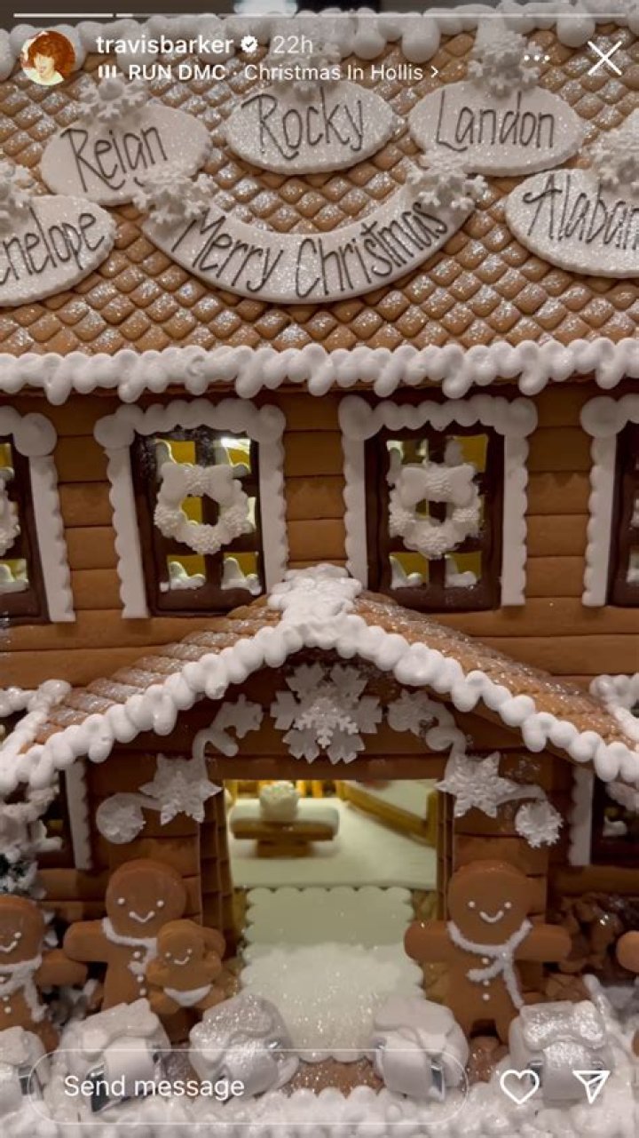 All Good? Scott Disick Finally Gets Gingerbread House With His Name After Kris Jenner Snub 