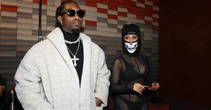 Cardi B Masks Face Again In Rubber Dominatrix-Style Dress At Paris Fashion Week