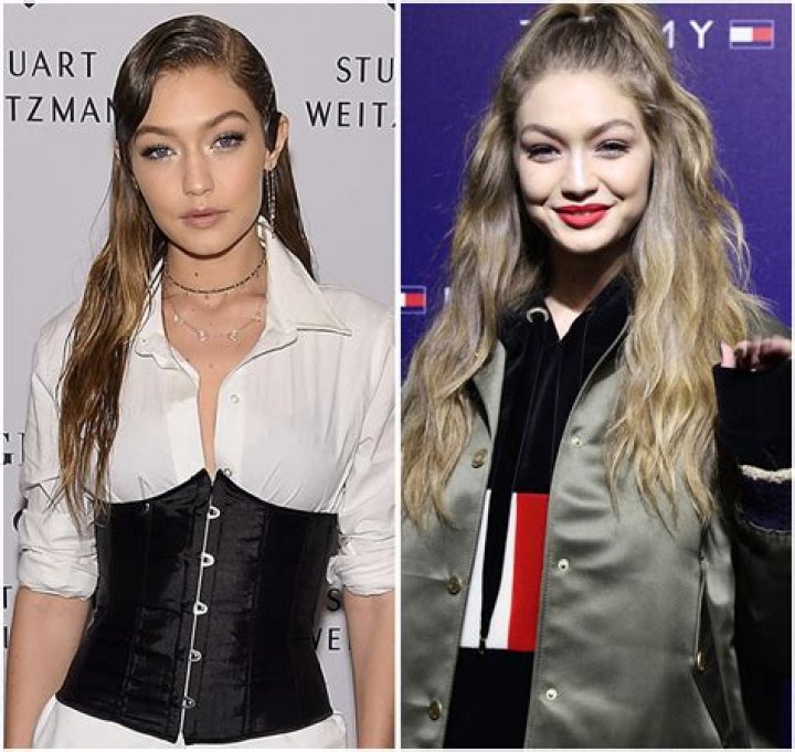 Gigi Hadid Looks Unrecognizable With Dark Hair and Heavy Contouring at Fashion Event