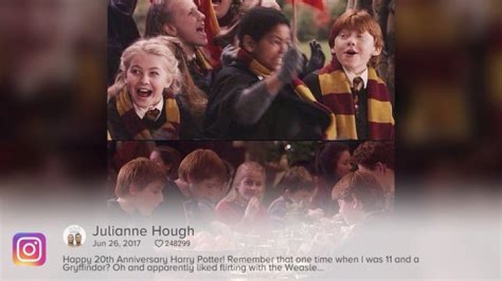 What did Julianne Hough do in Harry Potter?