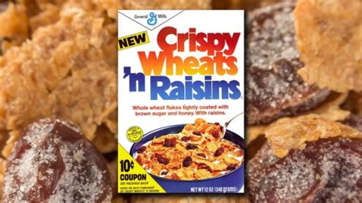 When was Crispy Wheats and raisins discontinued?