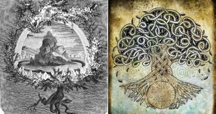 Yggdrasil, The Sacred Tree Of Life From Norse Mythology